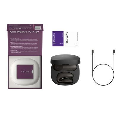 Смарт-вібратор для пар We-Vibe Chorus Pro Satin Black