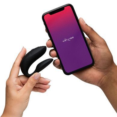 Смарт-вібратор для пар We-Vibe Chorus Pro Satin Black
