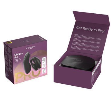 Смарт-вібратор для пар We-Vibe Chorus Pro Satin Black