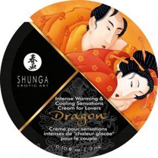 Пробник стимулювального крема для пар Shunga Dragon Cream (3 мл)