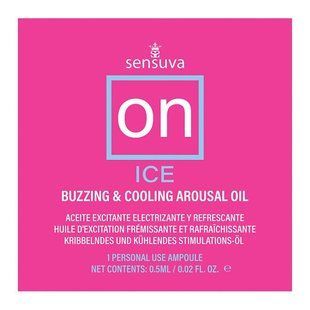 Пробник збуджувальної олії Sensuva &ndash; ON Arousal Oil for Her Ice (0,3 мл)