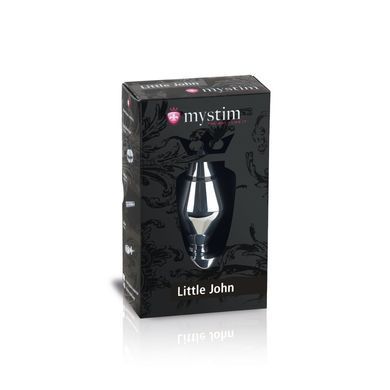 Металева анальна пробка Mystim Little John для електростимулятора, діаметр 4см