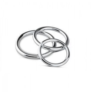 Набір ерекційних кілець Sinner Gear Unbendable &ndash; Cock/Ball Ring & Glans Ring Set