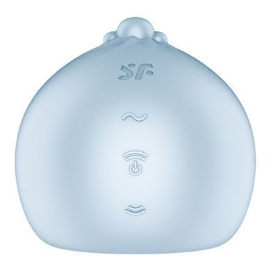 Вакуумний кліторальний стимулятор Satisfyer Mochi Frost Blue