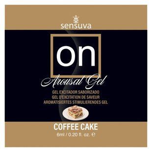Пробник збудливого гелю Sensuva - ON for Her Arousal Gel Coffee Cake (4 мл)